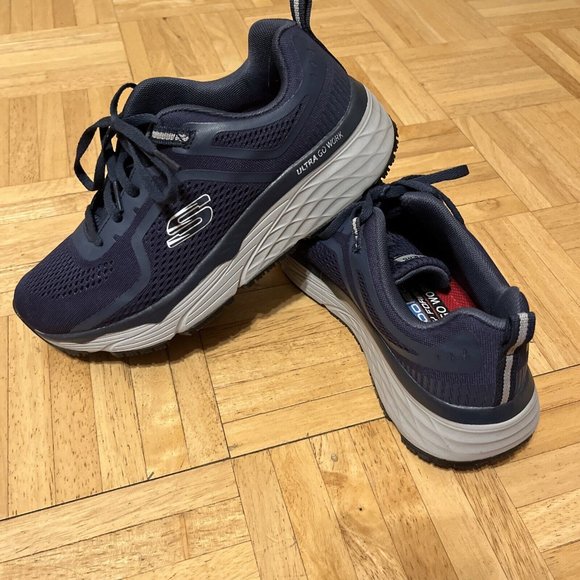 Skechers Women's Air Cooled, Memory Foam Ultra, Go Work Slip Resistant￼ sneakers - Picture 6 of 9